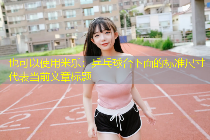 <strong>米乐：乒乓球台下面的标准尺寸</strong>